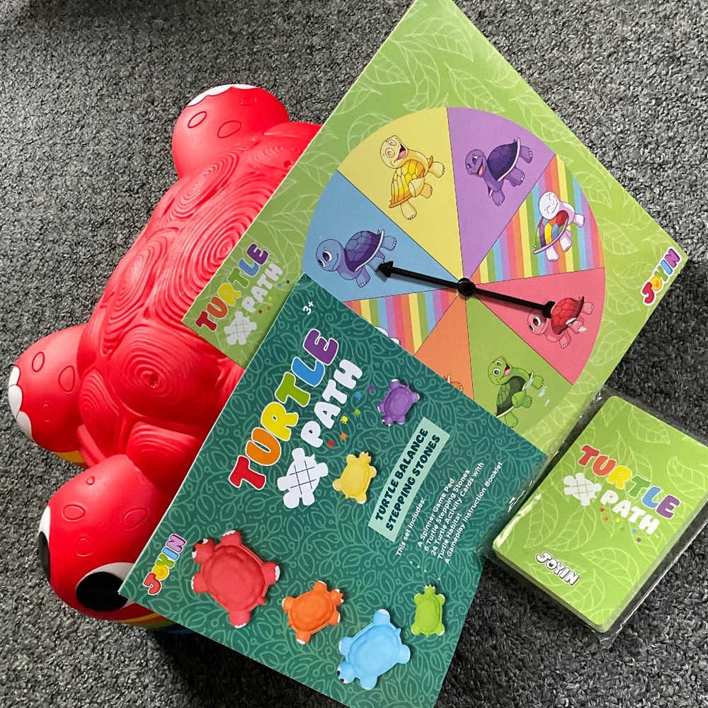 6 balancing Turtles stepping set